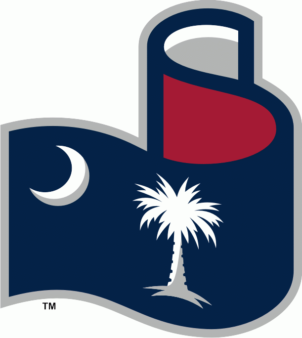 South Carolina Sting Rays 2007 08-Pres Alternate Logo4 vinyl decal